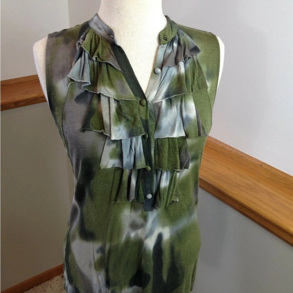 Cabi Fall Haute Camo Tunic Tank #593 XL